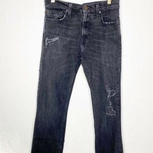 Hollister Men's Size 32x34 Jeans Slim Boot Black